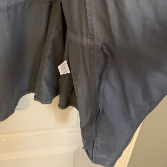 Caslon Open Front Draped Collar Utility Jacket - Picture 6 of 10